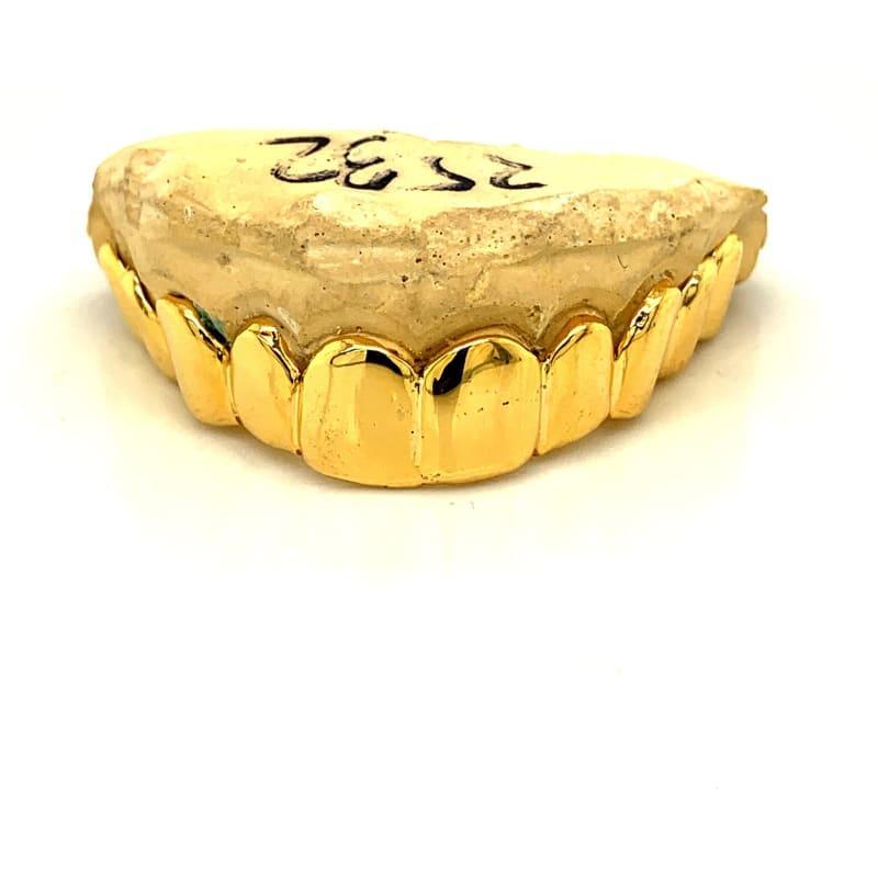 12pc Gold Top Grillz - Seattle Gold Grillz