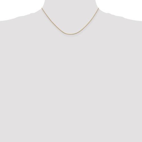 14k 0.90mm Round Snake Chain - Seattle Gold Grillz