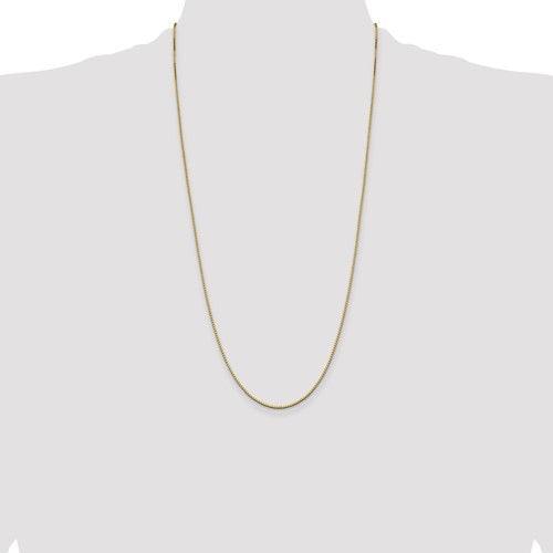 14k 1.05mm Box Chain - Seattle Gold Grillz