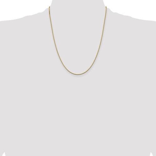 14k 1.05mm Box Chain - Seattle Gold Grillz
