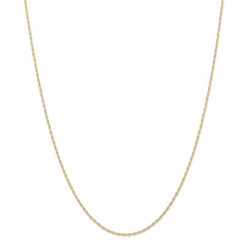 14K 1.15mm Carded Cable Rope Chain - Seattle Gold Grillz