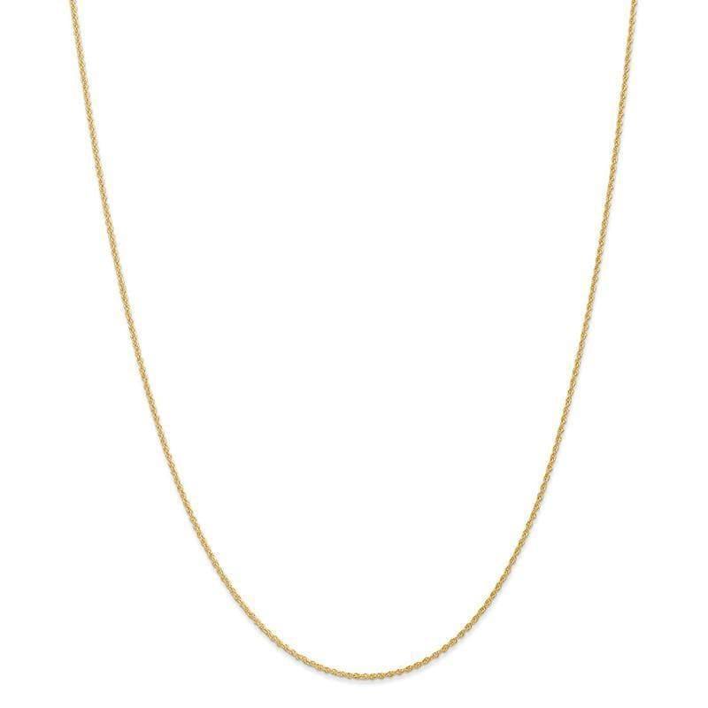 14k 1.1mm Baby Rope Chain - Seattle Gold Grillz