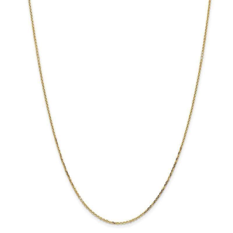 14k 1.40mm D-C Cable Chain - Seattle Gold Grillz