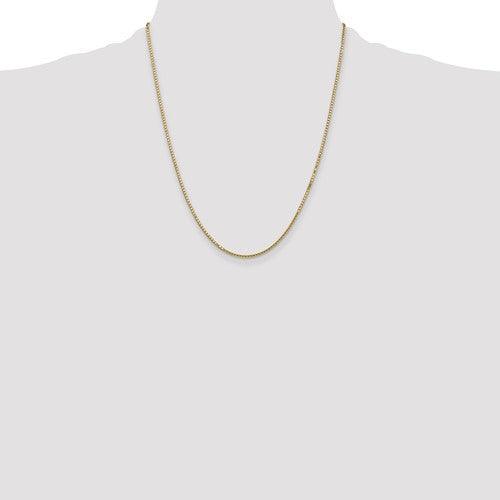 14k 1.5mm Box Chain - Seattle Gold Grillz