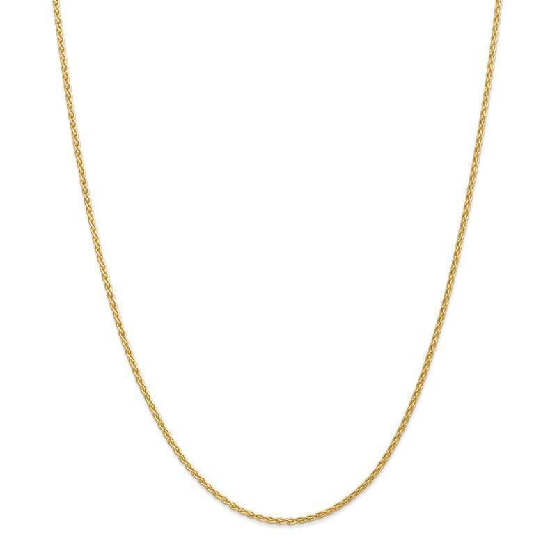 14k 1.75mm Parisian Wheat Chain - Seattle Gold Grillz