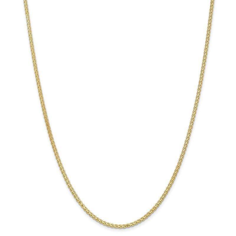 14k 2.5mm Flat Wheat Chain - Seattle Gold Grillz