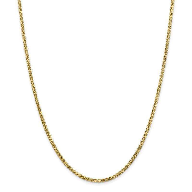 14k 2.75mm Semi-solid Wheat Chain - Seattle Gold Grillz