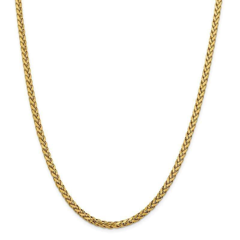 14k 3.70mm Semi-solid D-C Wheat Chain - Seattle Gold Grillz