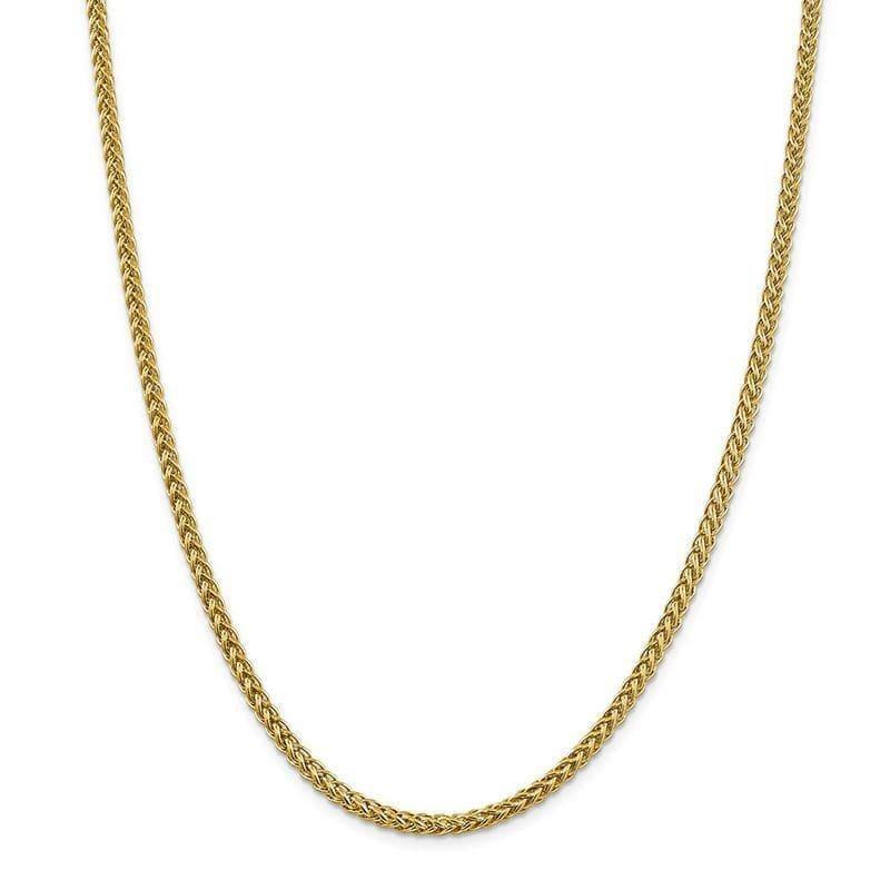 14k 4.30mm Semi-solid 3-Wire Wheat Chain - Seattle Gold Grillz