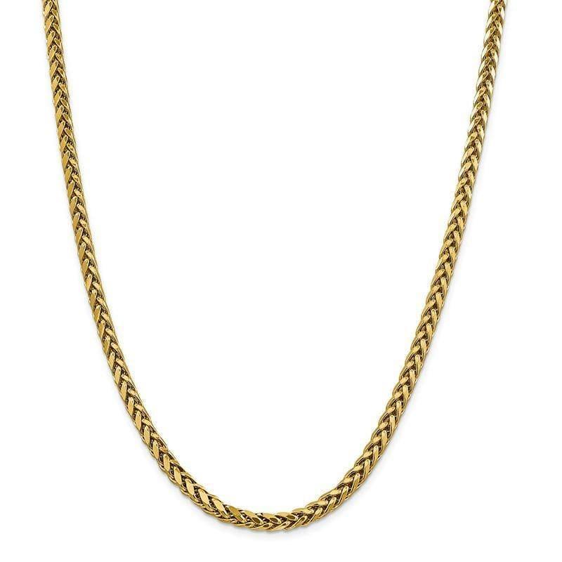 14k 5.00mm Semi-solid D-C Wheat Chain - Seattle Gold Grillz