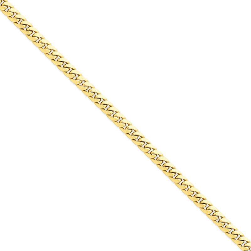 14k 6.25mm Solid Miami Cuban Bracelet - Seattle Gold Grillz