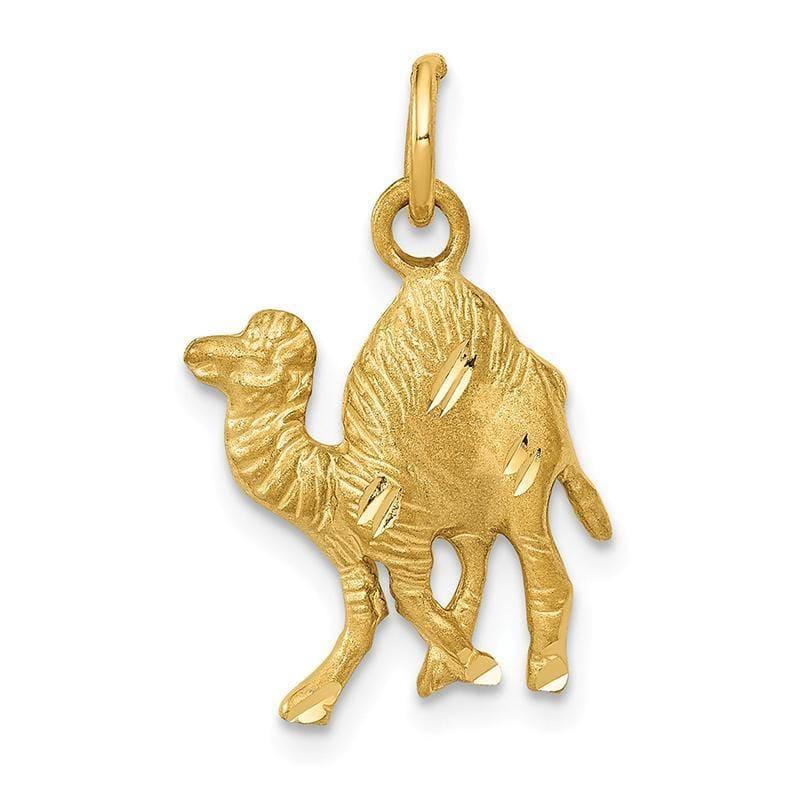 14k Camel Charm | Weight: 1.23grams, Length: 21mm, Width: 13mm - Seattle Gold Grillz