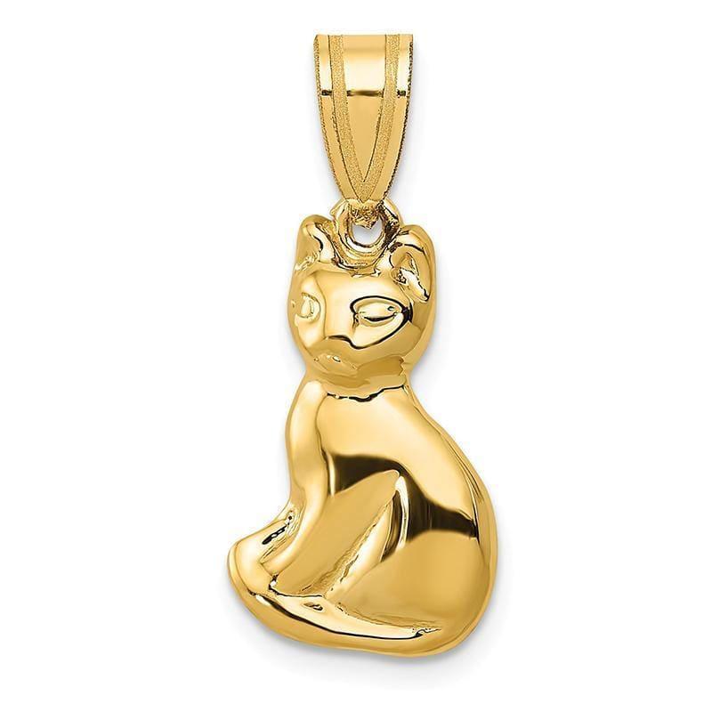 14k Cat Charm - Seattle Gold Grillz