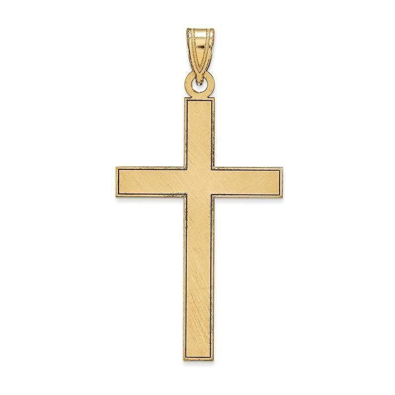 14k Cross Pendant - Seattle Gold Grillz
