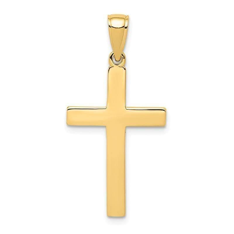 14k Cross Pendant. Weight: 1.77, Length: 29, Width: 14 - Seattle Gold Grillz