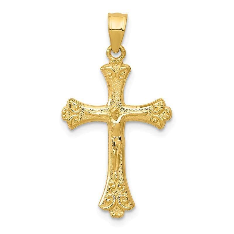 14k Crucifix Pendant - Seattle Gold Grillz