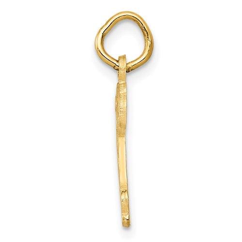 14k Diamond Cut Puppy Charm - Seattle Gold Grillz