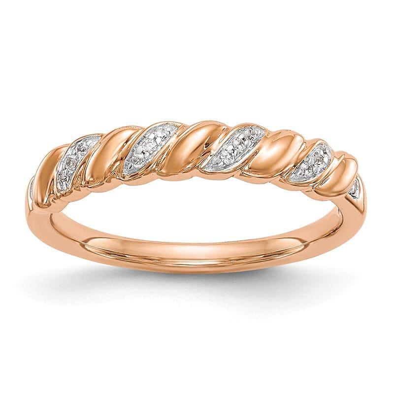 14K Diamond Wedding Band - Seattle Gold Grillz