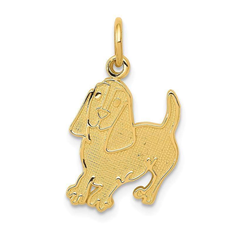 14k Dog Charm - Seattle Gold Grillz