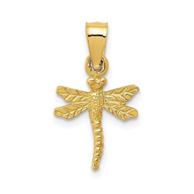 14K Dragonfly Pendant - Seattle Gold Grillz