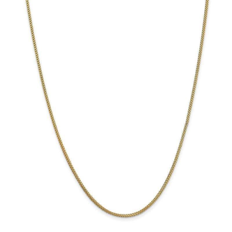 14k Gold 1.3mm Franco Chain - Seattle Gold Grillz