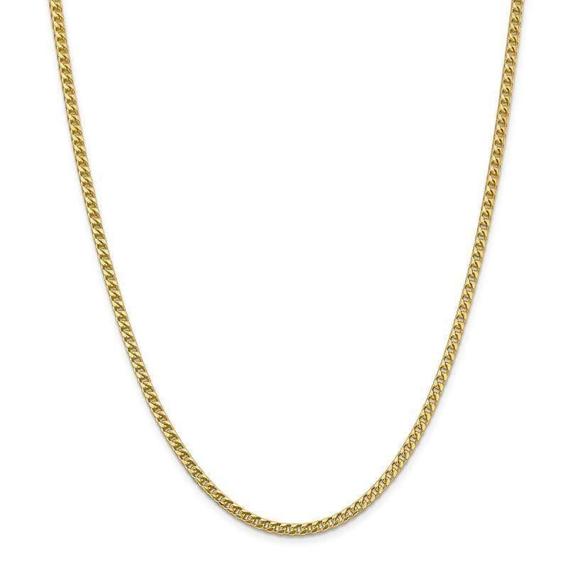 14k Gold 3mm Franco Chain - Seattle Gold Grillz