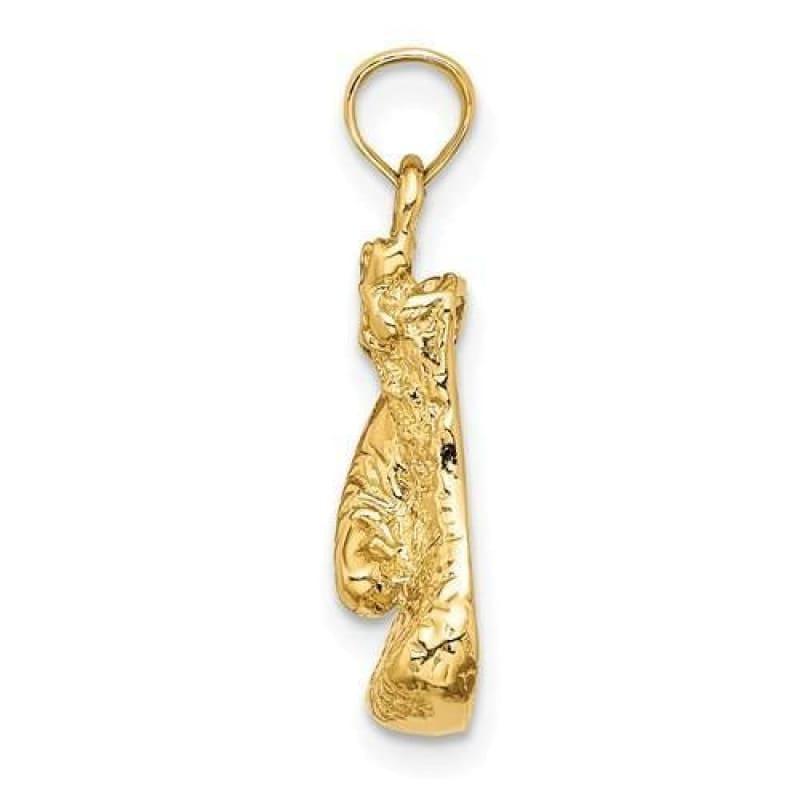 14K Gold Boxing Glove Charm - Seattle Gold Grillz