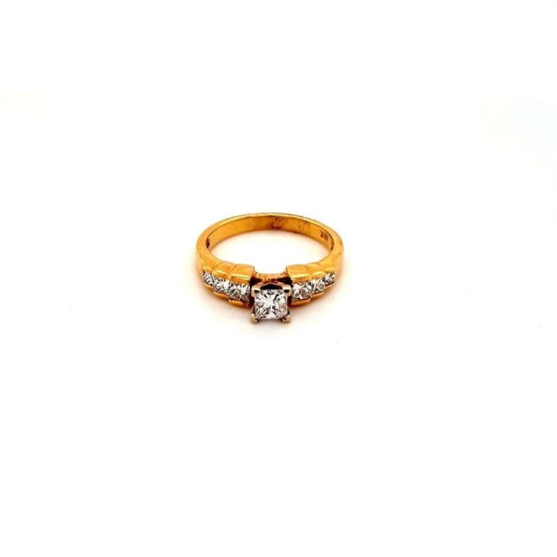 14k Gold Diamond Engagement Ring - Seattle Gold Grillz