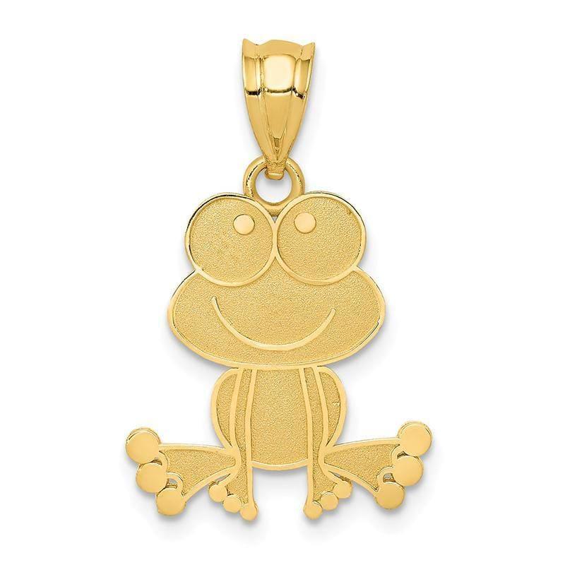 14K Gold Frog Charm - Seattle Gold Grillz
