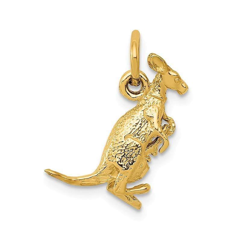 14k Kangaroo with Joey Charm - Seattle Gold Grillz