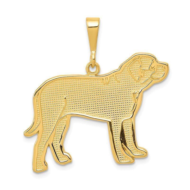 14k Mastiff Pendant - Seattle Gold Grillz