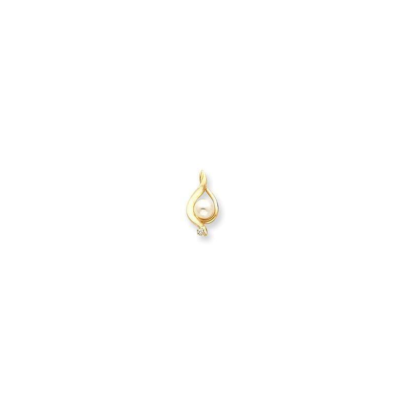14k Pearl Pendant Mounting - Seattle Gold Grillz