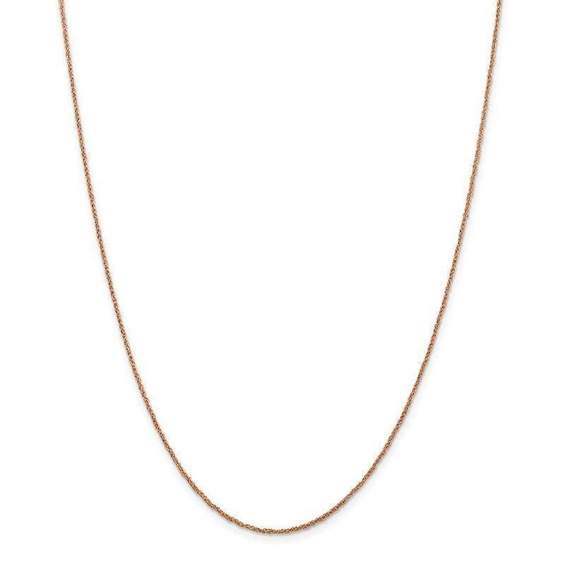 14K Rose Gold 1.1mm Ropa Chain - Seattle Gold Grillz