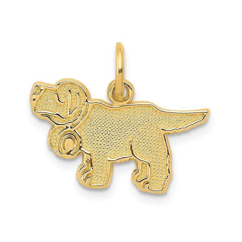 14k Saint Bernard Charm - Seattle Gold Grillz