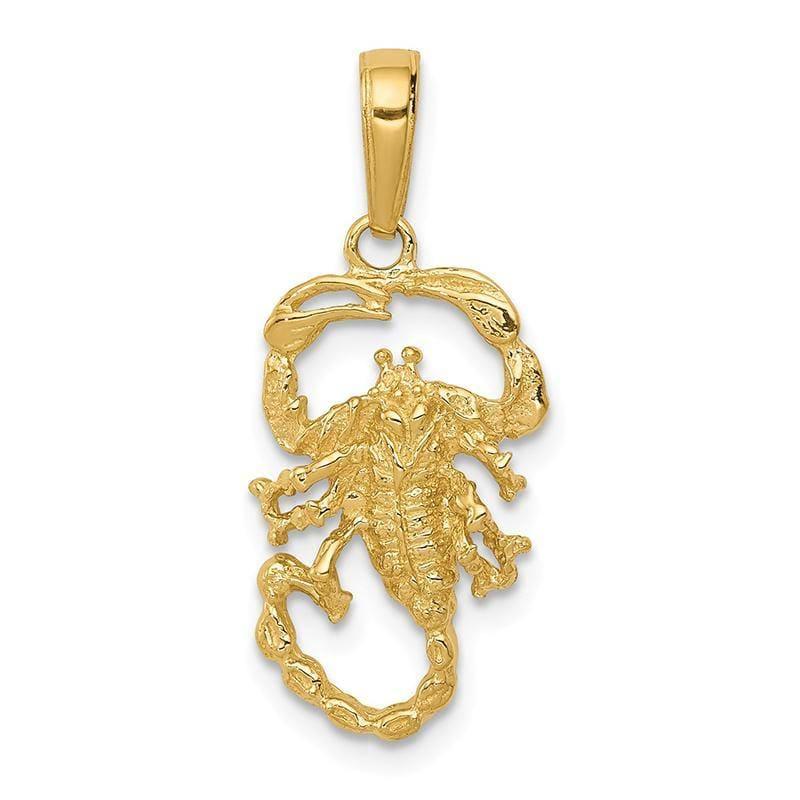 14k Scorpion Charm - Seattle Gold Grillz