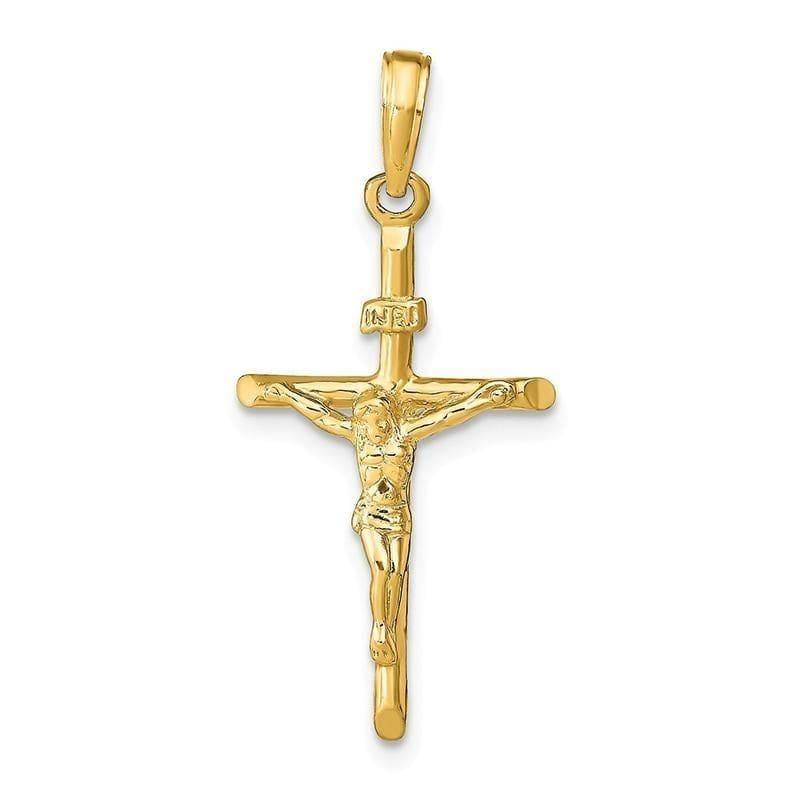 14K Stick Style Crucifix Pendant. Weight: 1.34, Length: 31, Width: 15 - Seattle Gold Grillz