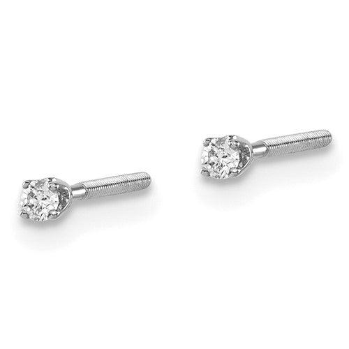 14k VS2 0.20ctw Diamond Stud Earrings - Seattle Gold Grillz