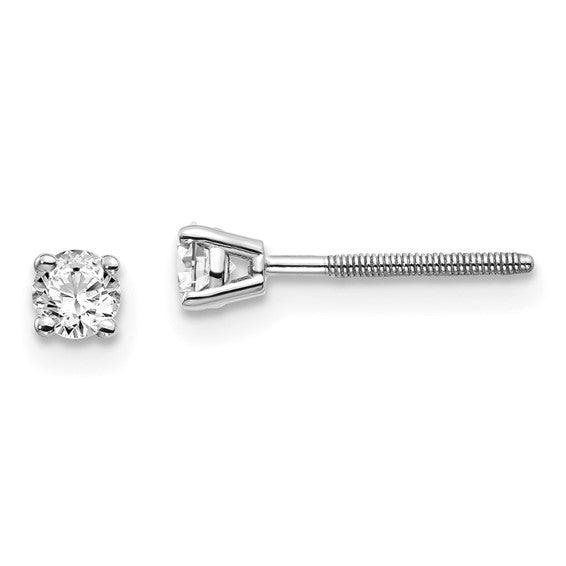 14k VS2 0.25ctw Diamond Stud Earrings - Seattle Gold Grillz