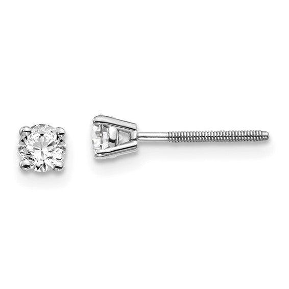 14k VS2 0.30ctw Diamond Stud Earrings - Seattle Gold Grillz
