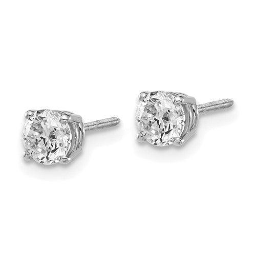 14k VS2 0.85ctw Diamond Stud Earrings - Seattle Gold Grillz