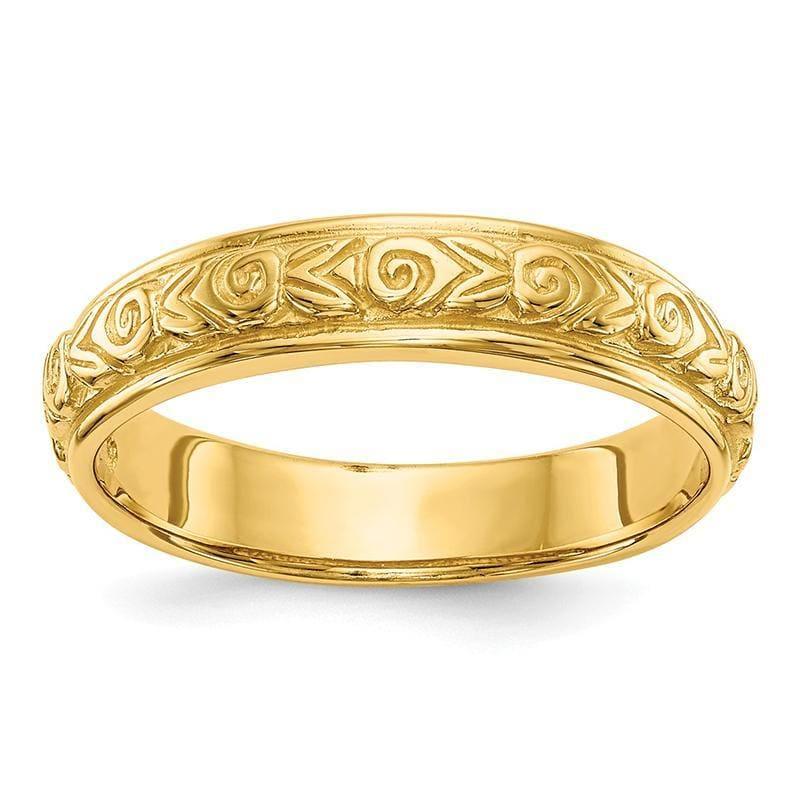 14K Wedding Band - Seattle Gold Grillz