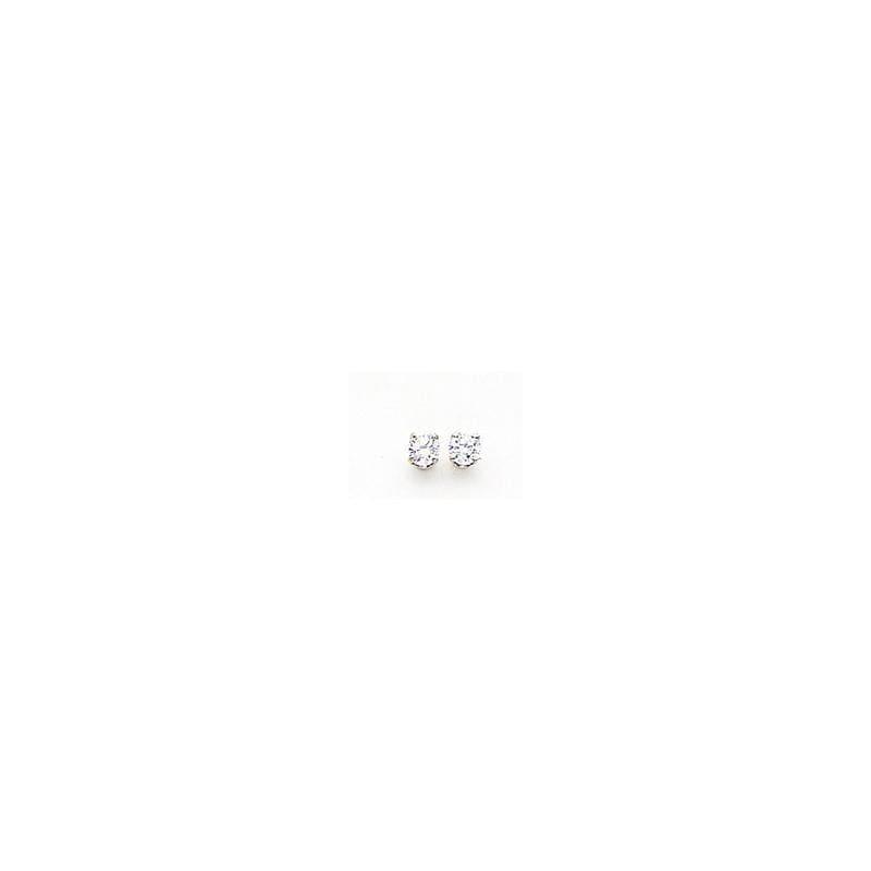 14k White Gold Diamond Stud Earrings. 0.31CT - Seattle Gold Grillz