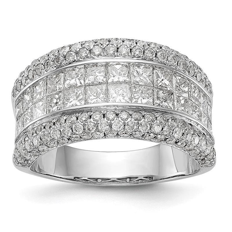 14k White Gold Ring Mounting - Seattle Gold Grillz