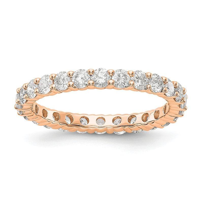 14KR 1.5CT Shared Prong Eternity Band - Seattle Gold Grillz