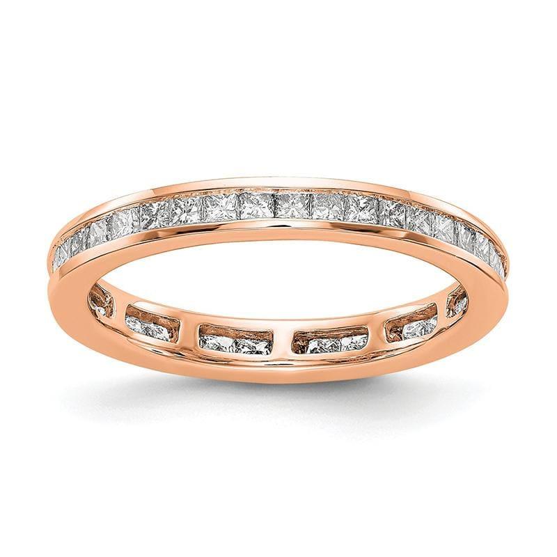 14KR SI2-I1( H-I) 36 Princess = 1CT Channel Set Eternity Band - Seattle Gold Grillz
