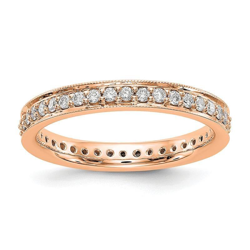 14KR SI2-I1( H-I) Round 1-2 CT Vintage PVE Eternity Band - Seattle Gold Grillz