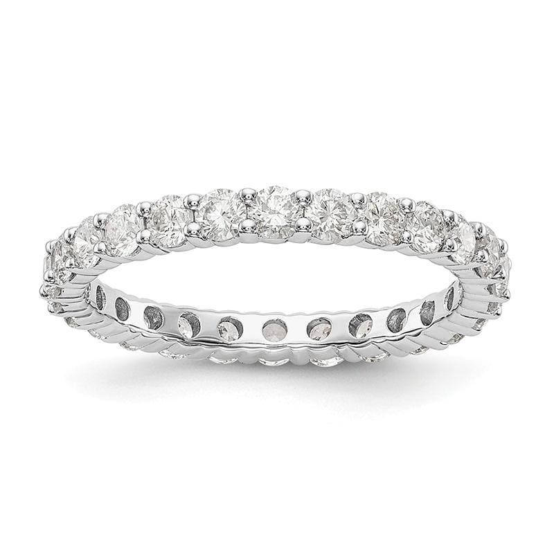 14KW 1.5CT Shared Prong Eternity Band - Seattle Gold Grillz