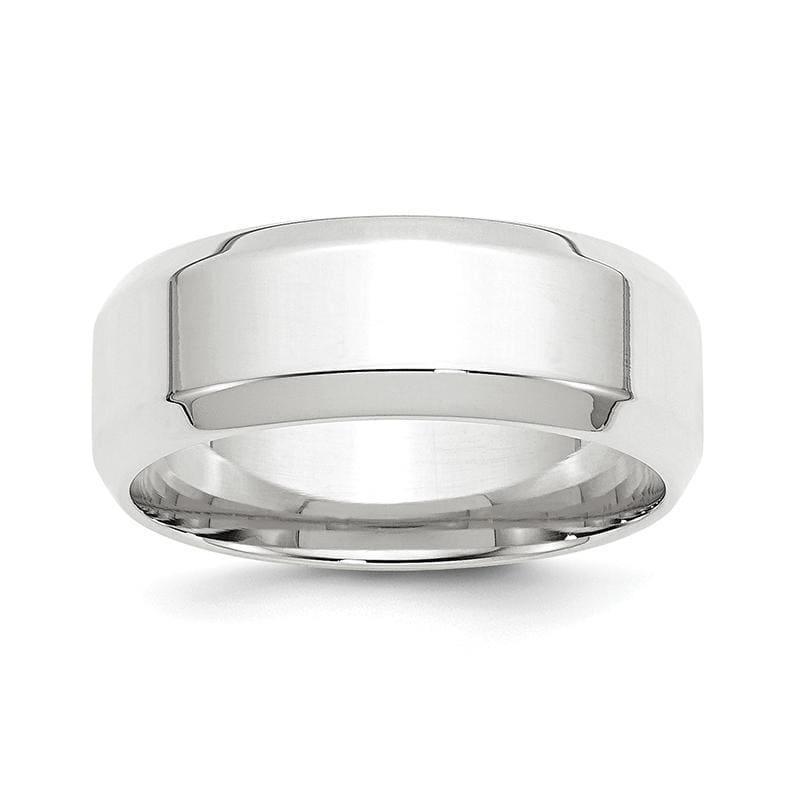14KW 8mm Bevel Edge Comfort Fit Band - Seattle Gold Grillz