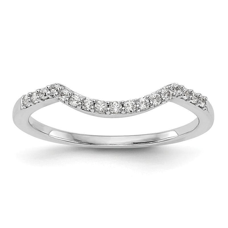 14kw Contoured Wedding Band Mounting - Seattle Gold Grillz