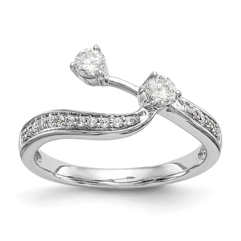 14kw Diamond Contoured Wedding Band - Seattle Gold Grillz